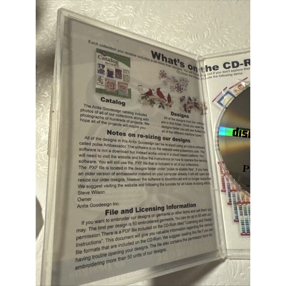 Pacific Northwest Anita Goodesign Embroidery Machine Design CD 40 Designs - Picture 4 of 4